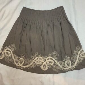 Nougat London Charcoal Circle skirt